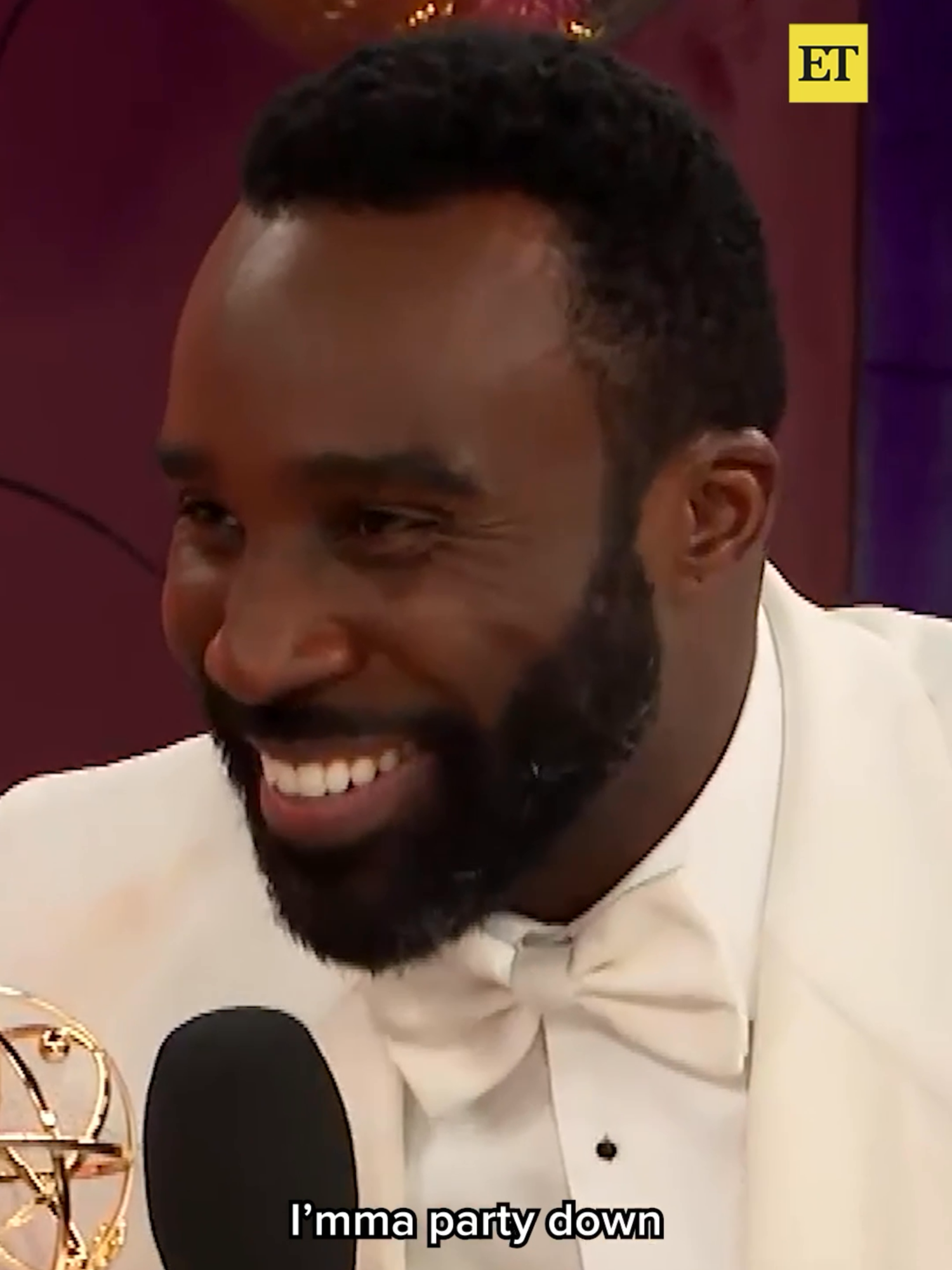 'Severance' star Tramell Tillman was supposed to be an orthopedic surgeon, but he made #Emmys history instead 😭 #tramelltillman #severance