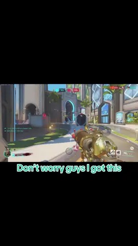 Ashe was going through it don’t mind him  #Roadhog #fps #fyp #Console #Funny 