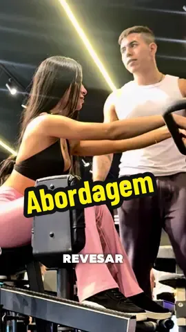 FINGINDO CONHECER ELA NA ACADEMIA, PARTE1 … anota aí essa🤣 #viral #treino #cantadas 