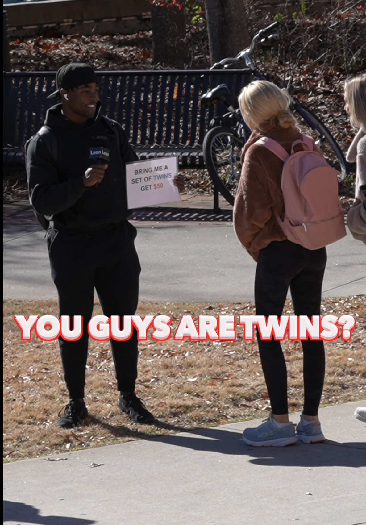 Would your twin do that for you 😂 #college #interview #fyp 