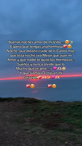 DULCES SUEÑOS 😴 MI AMOR❤️‍🩹💗✨#amor❤️ #fypシ #viral #perfect #❤️‍ 