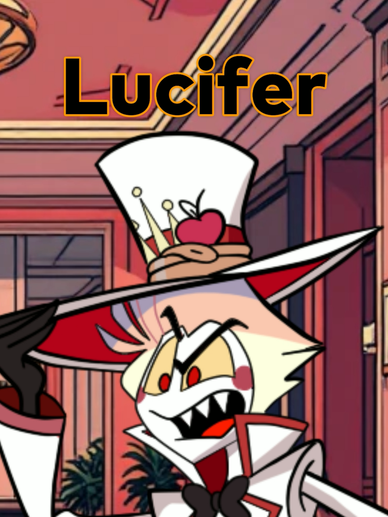 Lucifer #angeldelaverdad #hazbinhotel #alastor #lucifermorningstar #radioapple #vivziepop
