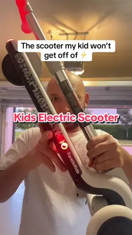 This Electric Scooter for kids is so fun and comes with led lights by @FanttikRide #fanttikride #kidselectricscooter #electricscooter #christmasgiftideas #scooter 