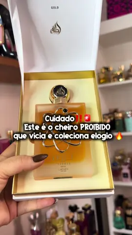✨ Tharwah Gold é potência em forma de perfume. Um verdadeiro ímã de elogios, elegante, sensual e impossível de passar despercebida. 📌 Disponível: Lacrado R$ 499,99 | Fracionado R$ 49,90 #perfumelover #postviral #perfumearabe #perfumes 
