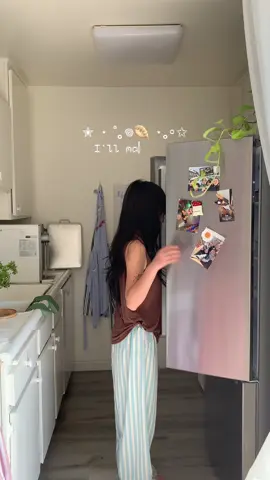 perilla oil noodles & mandoo 🥟🍜