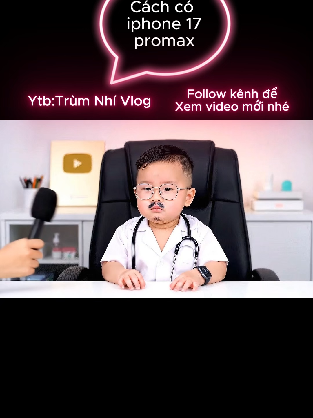 Cách có iphone 17promax #phongvanembe #trumnhivlog #embehaihuoc #iphone17promax #iphone17