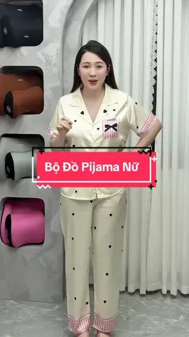 Bộ Đồ Pijama Nữ #cohuyentaphoa #xuhuong 