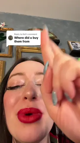 Replying to @Kat if anyone is wanting to know where to get these! #vampireteeth #vampires #spookyseason #halloweenmakeup #halloweenmakeup 