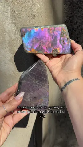 Labs are back in stock 🌈  #crystalshop #tiktokshop #crystalsoftiktok #astrology #moon #BookTok #gemstone #zodiac #crystaltok 