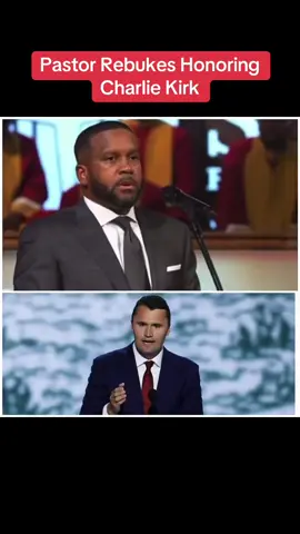“There is no where in the Bible where we are taught to honor evil and how you die does not redeem how you lived. You don’t become a hero in death when you are a weapon of the enemy in life”   ~Pastor Howard John-Wesley    of Alfred Street Baptist Church    In DC #CharlieKirk (🎥: Etan Thomas) #CharlieKirk #MAGA #Sermon #Church