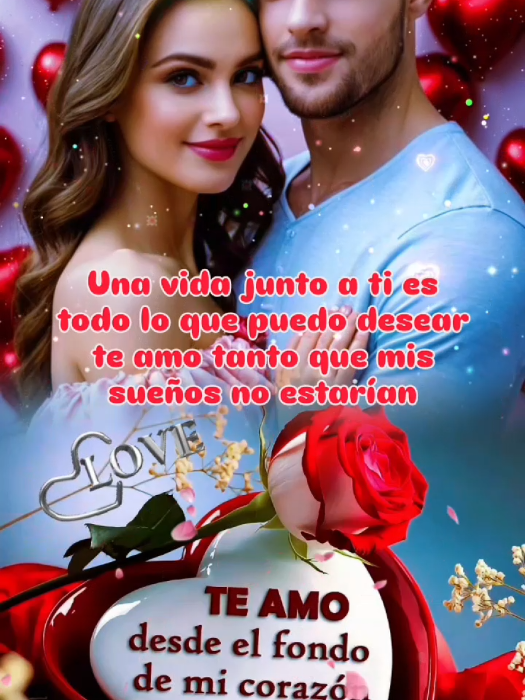 una vida junto a ti es todo lo que puedo... #amor #loveyou #teamo #tuyyo #viral 