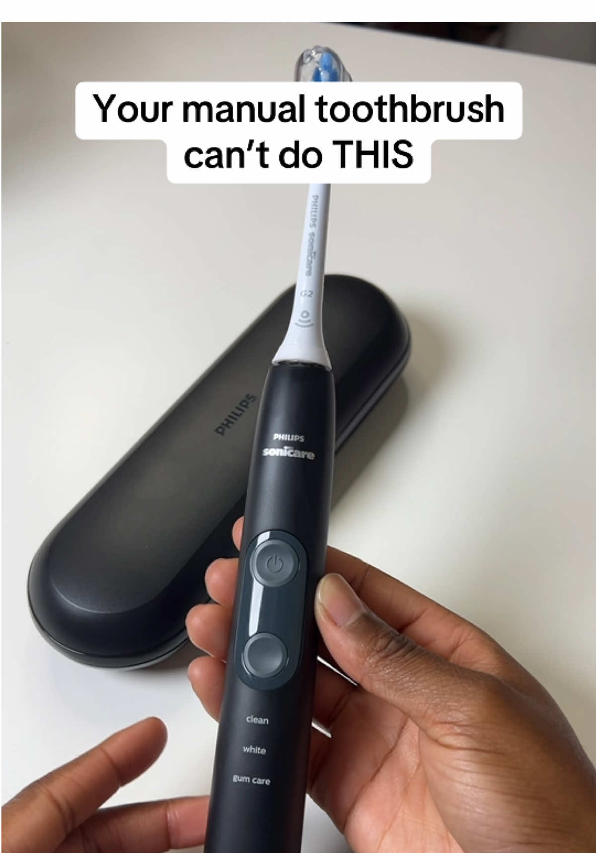 Removes way more plaque 