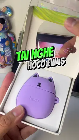 Tai nghe không dây nhỏ gọn, tiện dụng của HOCO chính hãng #review #hiakhoa #tainghehoco #tainghehocoew45 
