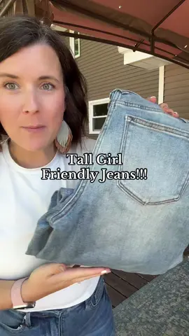 Tall girl friendly jeans #tallgirls #tallgirlfriendly #longjeans #talljeans #judybluejeans 