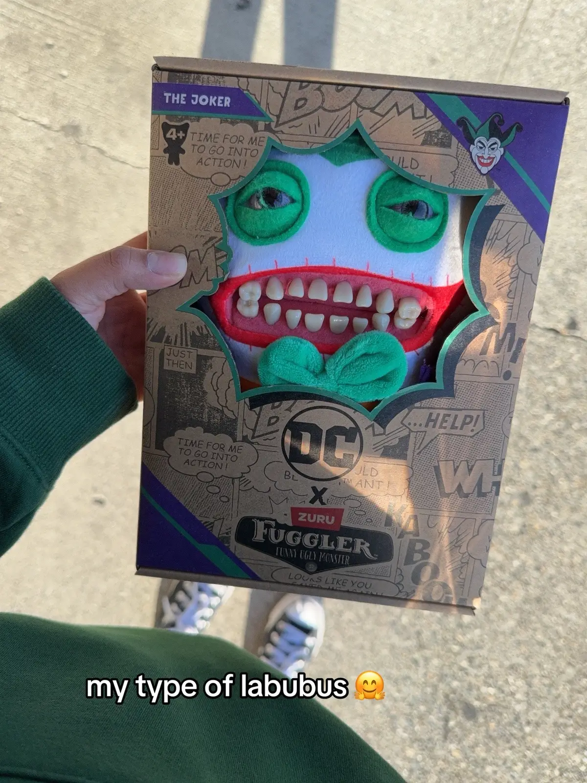 the target worker was like, ARE THOSE TEETH REAL???😭✌🏻 #joker #fugglers #DIY 