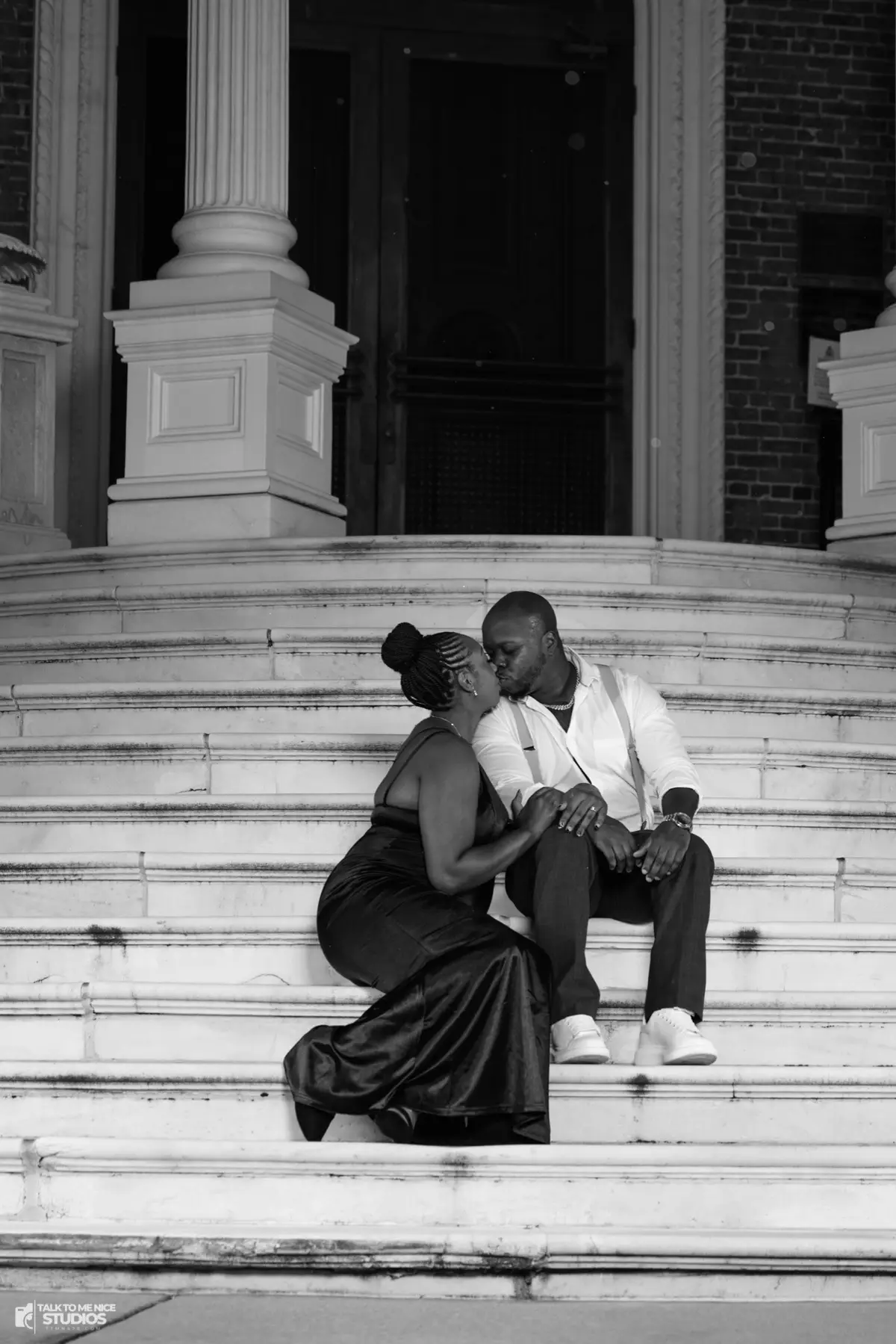 Just some snapshots from our engagement shoot 💍 #engagementshoot #blacklove #wedding2026 #fyp #tilldeathdousapart 