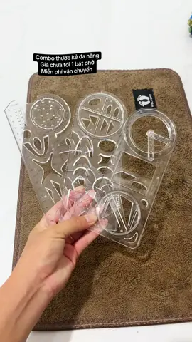 Thước kẻ hình học đa năng cho cấp 1 cấp 2 cấp 3 #thuockehinhhoc #dungcuhoctap #thuockedanang #hocsinh #xuhuong 