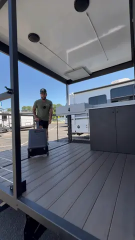 This @jackeryusa home power 3600 plus is perfect for camping.  LINK IN BIO.  ##tinyhome #camper #motorhometour #fyp #jackery 