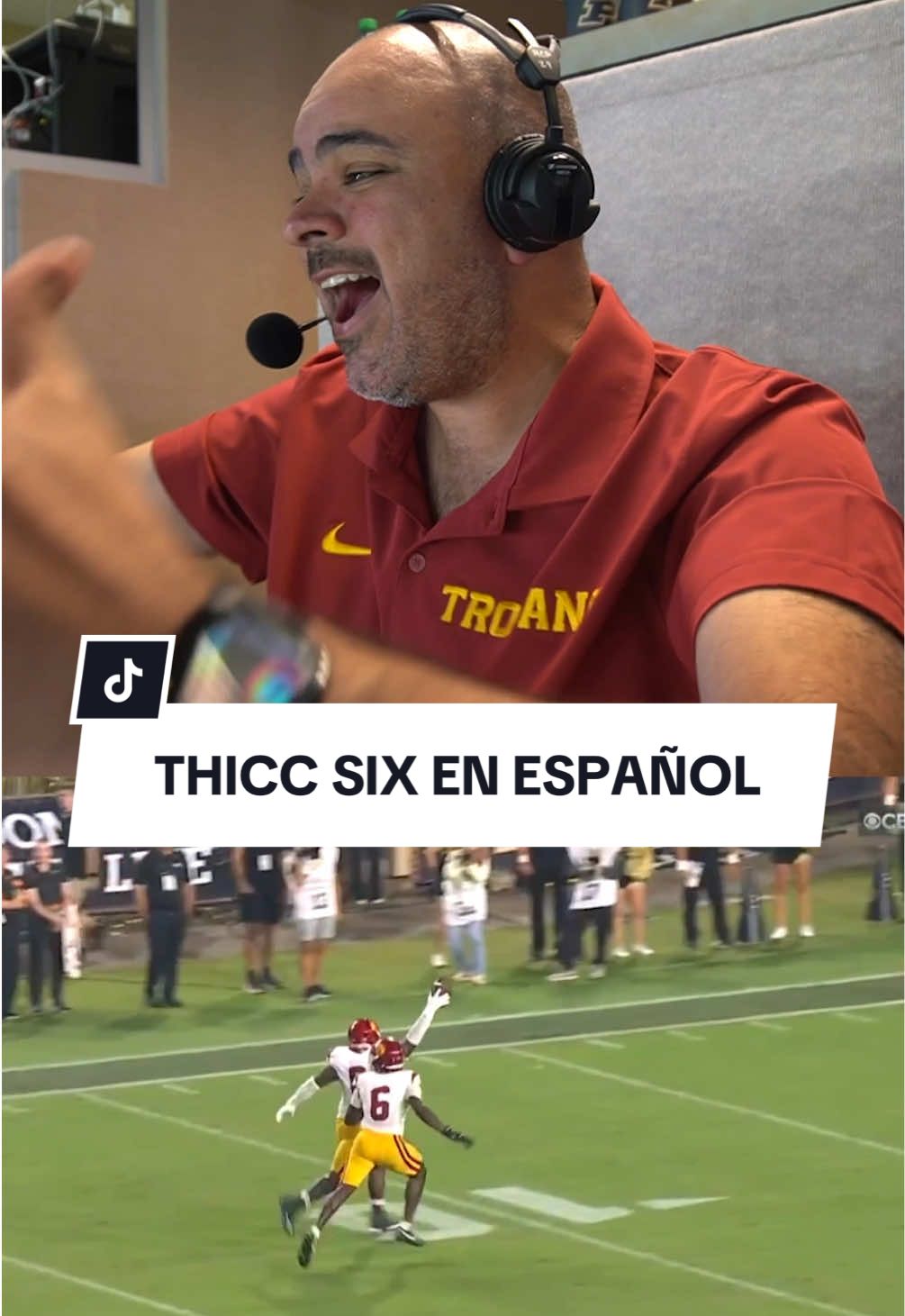 this went unbelievably hard 😭 #usc #español #CollegeFootball 