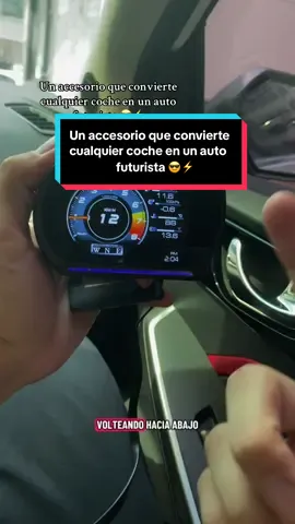 La combinación perfecta velocidad + GPS + alarmas, todo en HD.#PantallaHUD  #AccesoriosParaAuto #ConduceSeguro #Velocimetro #GPSenElAuto