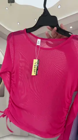 Áo lưới tay dài tập thể thao gym yoga nhảy aerobic nữ siêu xinh #dotapgym #dothethao #aerobic #aoluoi #hottrend 
