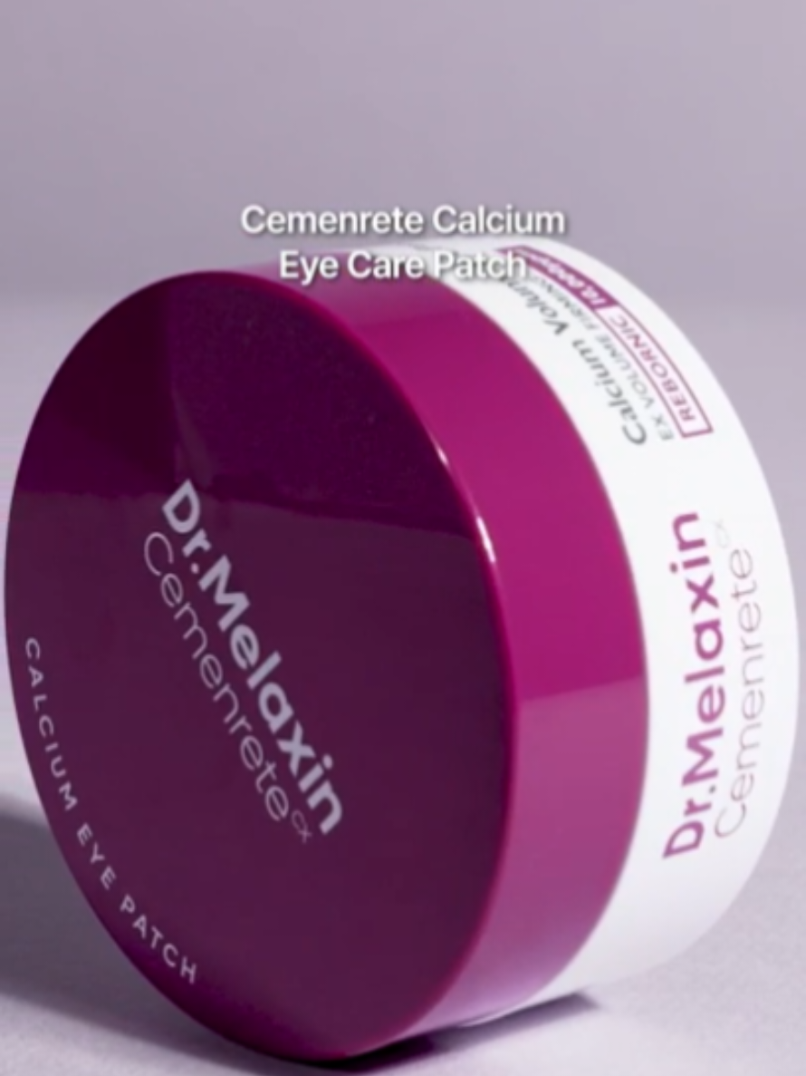 From Calcium to Collagen ✨ Every ingredient works in harmony— plumping volume, brightening tone, reducing wrinkles, and locking in moisture #DrMelaxin #Cemenrete #EyePatch   #CalciumCare #CollagenCare 