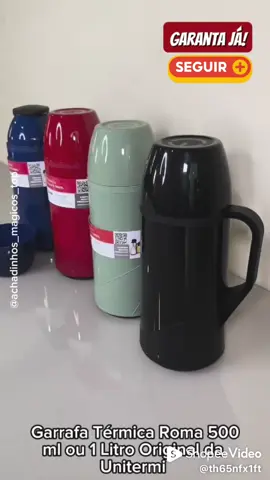 ☕ Garrafa Térmica Café Roma 500ml – perfeita para café, chá, leite, tereré e muito mais! 🔥 Mantém a temperatura ideal por horas 👌 Compacta e prática para levar em qualquer lugar 💰 Aproveite a promoção! 🛒 Compre agora no link abaixo 👇 🔗https://br.shp.ee/ekftrq3?smtt=0.0.3 ✨Utilidades que não podem faltar no seu dia a dia! #Utilidades #GarrafaTérmica #Café #Chá #cozinha  @Achadinhos Mágicos Top  @Achadinhos Mágicos Top                       