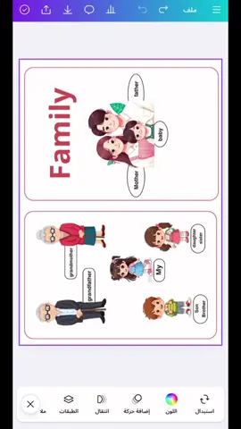 #مطوية_انجليزي_رابع #مطوية #مطوية_pdf #مطوية_انجليزي_رابع_خامس_سادس_ابتدائي #مطوية_العائلة_انجليزي 