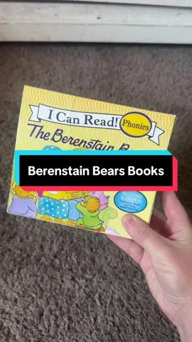 Passing on a little piece of our childhood 🐻📚 My kids are obsessed with this Berenstain Bears phonics set and honestly, so am I 🥹 #MomWin #learntoread #preschoolactivities #tiktokmademebuyit #berenstainbears 