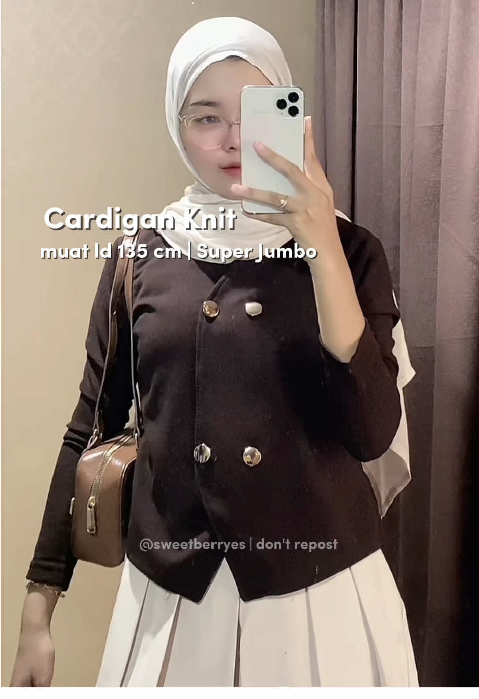 cardi knit premium japan muat ld 134cm atau super jumbo | worth to buy 🤍✨ #blouse #blousemurah #cardijumbo #jumbo #bigsize 