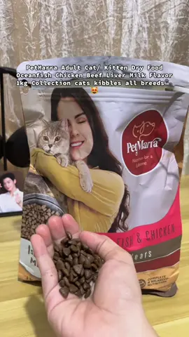 —- super nagustuhn ng cats namin ito 🥰 *Description • for the discerning feline of one year & above, PetMarra dry food is the purr-fect choice for adult cats of every breed. #petmarra #cathealth #drycatfood #catfood #fyppppppppppppppppppppppp 