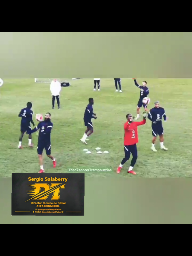 ⚽🇫🇷 Francia no deja nada al azar… 👉 Círculo, toques rápidos, rotación constante. 🔥 Controles de derecha, izquierda, pecho y rodilla. 💡 Ejercicio simple, dinámico y brutalmente efectivo. 🔽 Guardalo si querés activaciones de nivel élite. #FranceFootball #FutbolElite #Golazo #EntrenamientoFutbol #FutbolTikTok