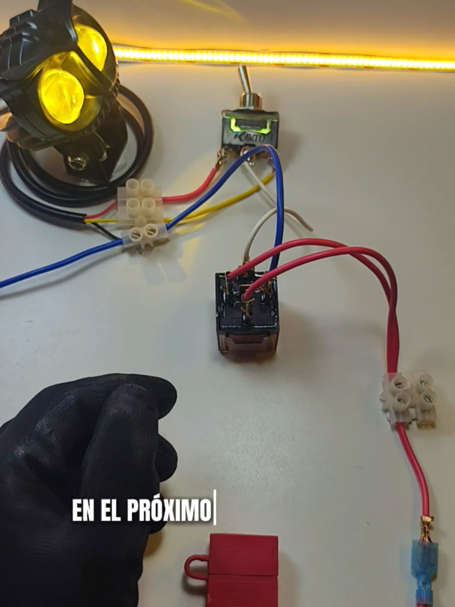Cómo instalar exploradora Tipo Búho con 1 relay 😎🦉#mecanicaautomotriz #diagramaselectricos #exploradorasled #jkmotors.pe
