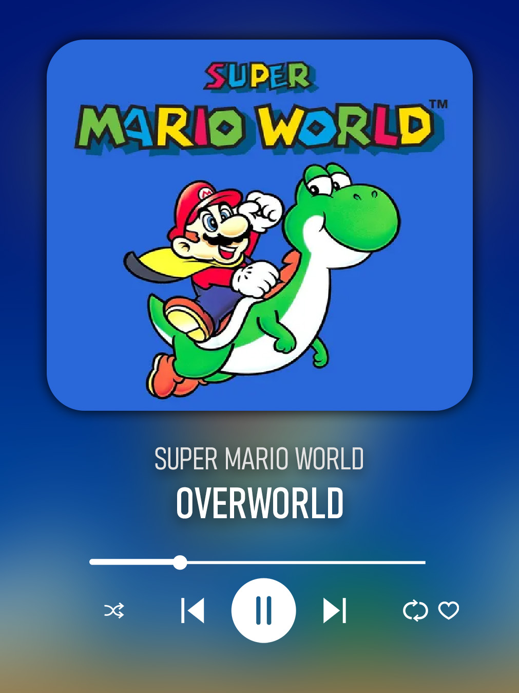 🎶 Super Mario World - Overworld 🎮 #videogamemusic #gamemusic #soundtrack #ost #fyp #mario #supermario