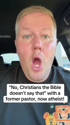 No Christians, the Bible doesn’t say that: ending a pregnancy early. #atheisttiktok #christiantiktok #religion #exchristian #expastor 