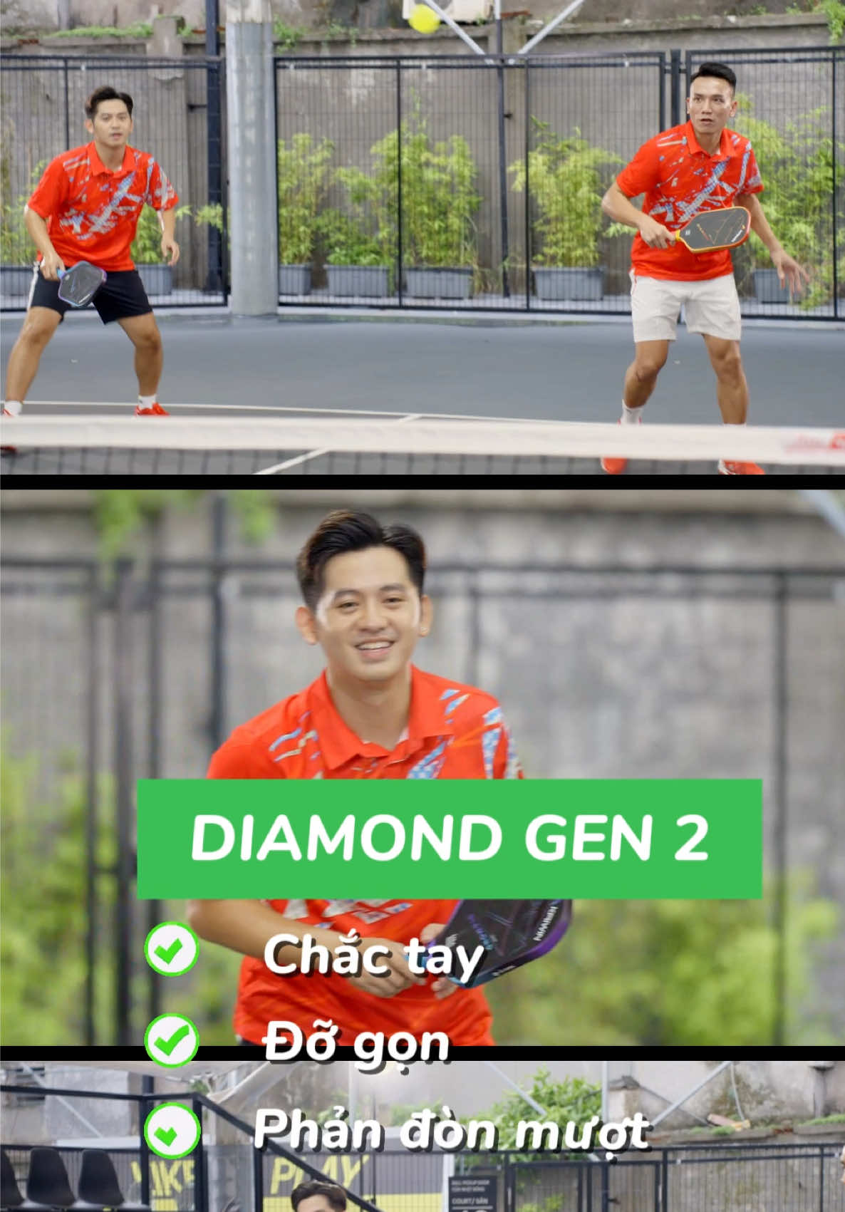 🔥 DIAMOND Gen2 – Siêu nhám, xoáy vượt trội! Bề mặt Carbon T700 Super Rough giúp bóng bám chắc, tạo xoáy mạnh, kiểm soát toàn diện trong từng pha xử lý. #Kaiwin #DiamondGen2 #teamkaiwin #pickleball #vietanh