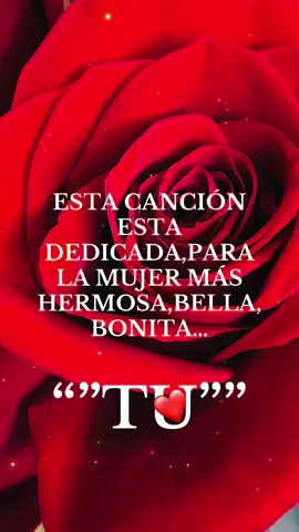 ESTA CANCION ESTA DEDICADA ESPECIALMENTE PARATI🌹❤️