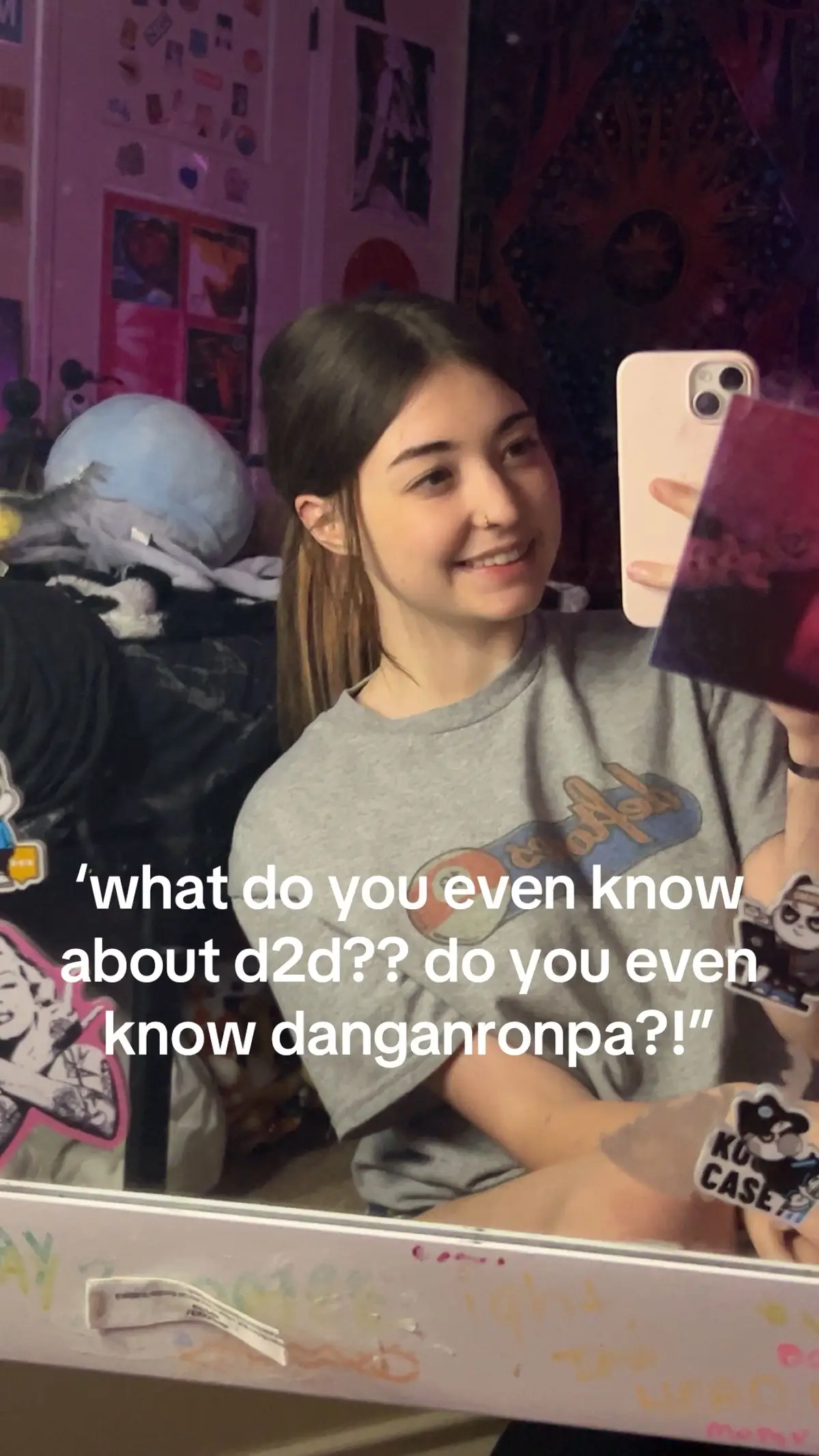 to answer your question yes i’m very excited. my 14 year self is clawing to be let out #2x2 #danganronpa 