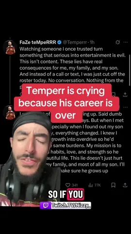 Temper responded to allegations #faze #fazetemperrr #fazerain #viral #greenscreen 