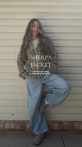 The cutest coziest jacket for fall 