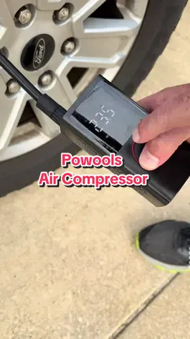This is the perfect gift! @Powools #tiktokshopcreatorpicks #portableaircompressor #cordlessaircompressor #aircompressor #flattirehelp 