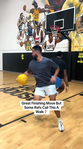 Great Finishing Move But  Some Refs Call This A Walk❓ #R2bball 