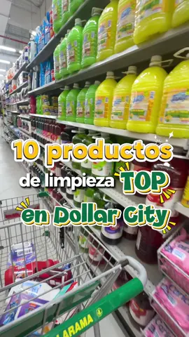 10 PRODUCTOS TOP EN DOLLAR CITY 🔝 😉 Acá les dejo los productos de limpieza que son mis favoritos✌🏻 Y tú, qué productos recomendarías? Cuéntame en los comentarios 👇👩🏻‍💻 . . #productosdelimpieza #organizacionhogar #ahorro #limaperu #dollarcity 