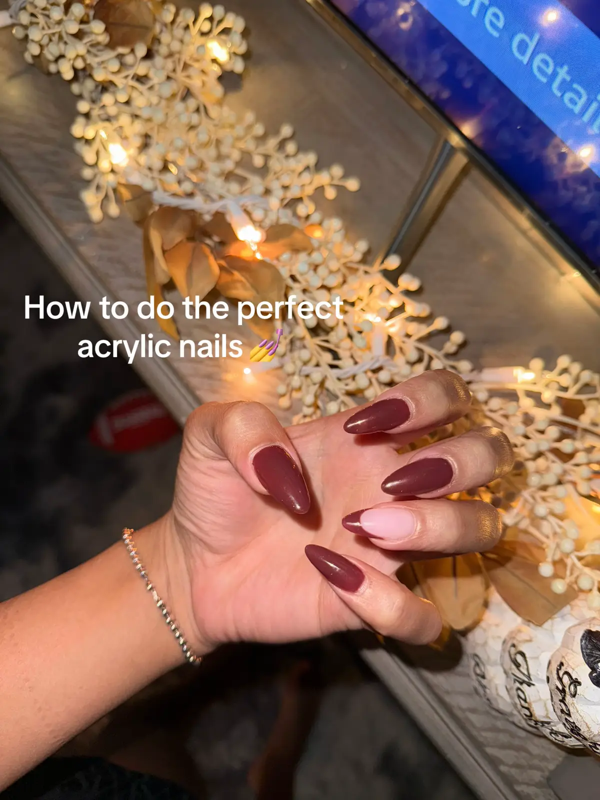 Obsessed #nails #diynails #nailsathome #fallnails #fyp 