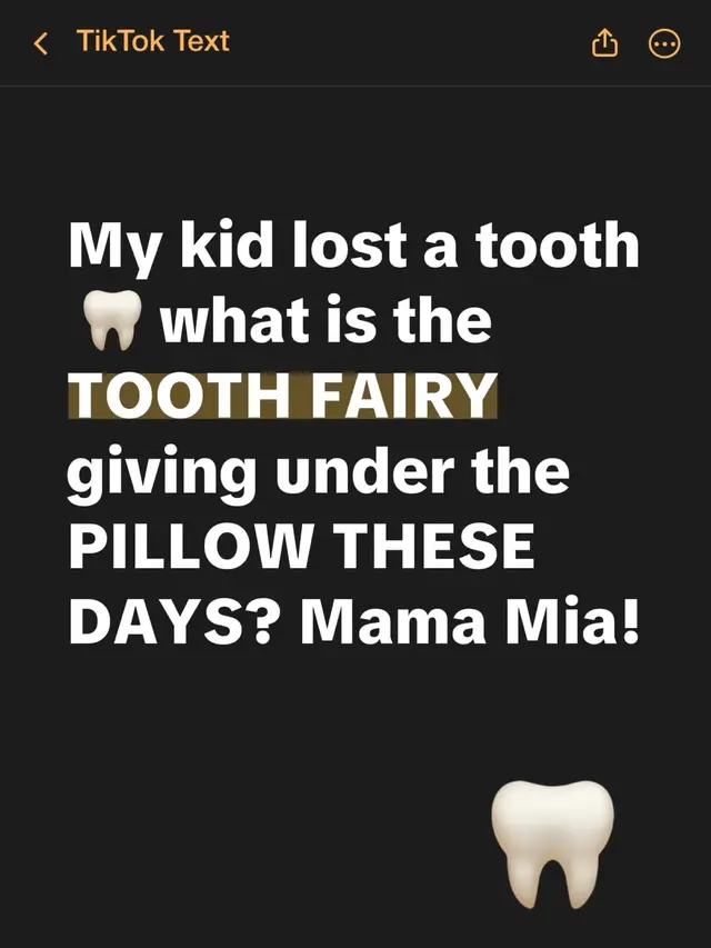 #he #lost #it #howmuch #toothfairy