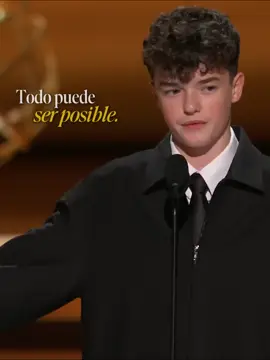 Su primer Emmy con tan solo 15 años. Concéntrate, escucha y sal de tu zona de confort. #hopecore #owencooper #emmys2025 #emmys #edit 