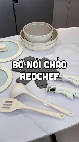 Bộ nồi chảo chống dính Redchef 
