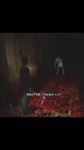 Harry Mason stumbles through the darkened corridors of Silent Hill, heart racing. The air is thick, oppressive, with every step echoing in the dead silence. The world feels off—twisted, like it’s not meant for him.\n\nSuddenly, he hears them—soft, shuffling footsteps. He freezes, eyes darting around, but he can’t see them. The sound grows louder, closer.\n\nThe nurses emerge from the shadows. Their twisted forms, unnervingly silent, move in unison, their faces grotesque masks of horror. Harry’s breath catches in his throat as they start to approach.\n\nHe reaches for his weapon, but his hands are shaking. He’s not ready for this. Not for them. Every movement feels like a desperate fight for survival as they close in, their cold eyes locked on him.\n\nHe runs. It’s all he can do. But the nurses are relentless—silent, but deadly. And in Silent Hill, no one’s really safe.\n\n#silenthill #depressed #depression #sad #alone #lonely #broken 