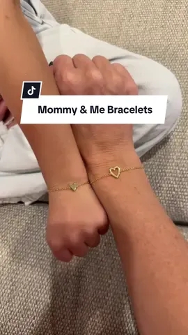 Mommy & me bracelets 🥹 #mommyandme #mommydaughter #matchingjewelry #matchingbracelets #tiktokshopcreatorpicks 