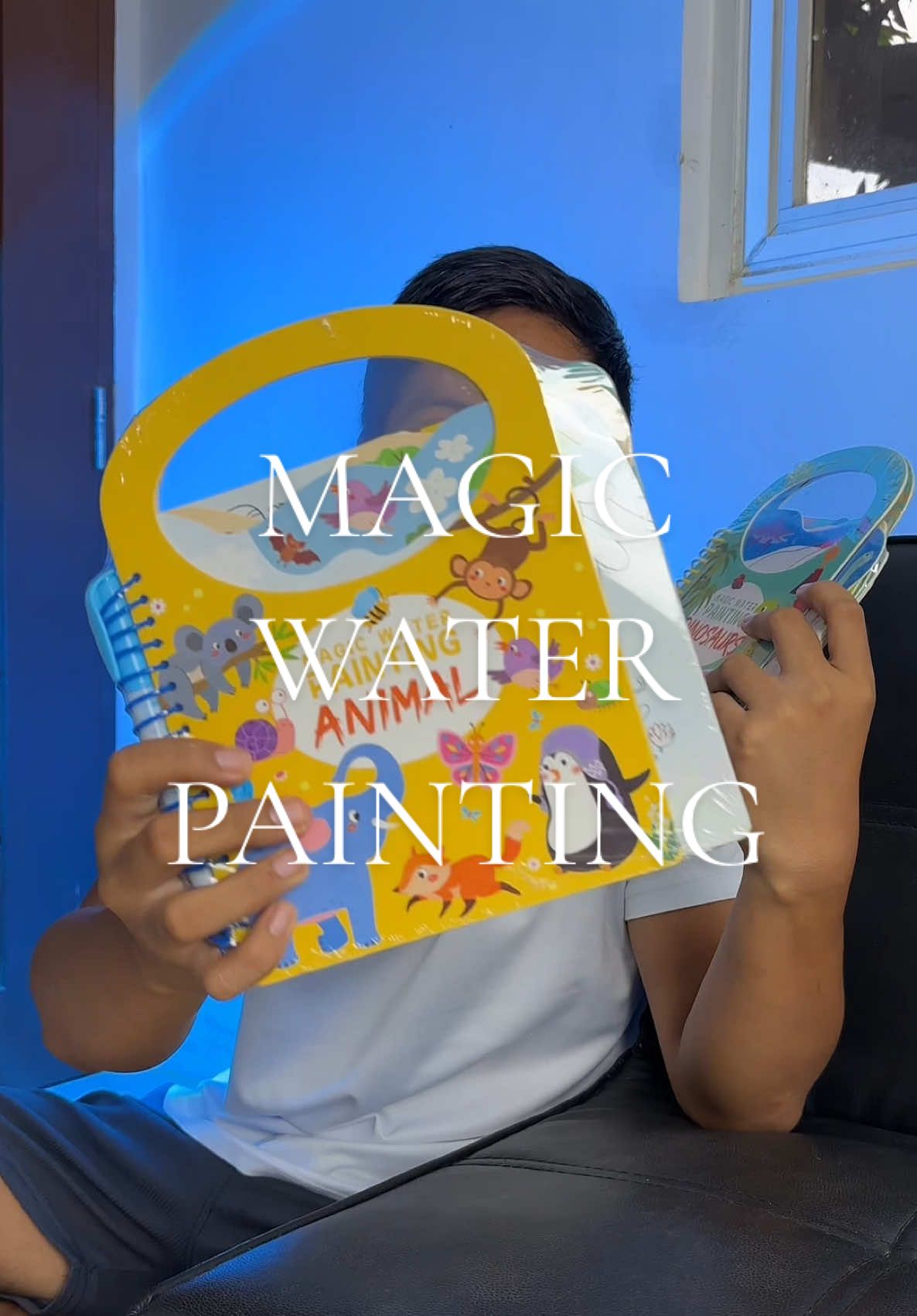 MAGIC WATER PAINTING #watercoloring #coloring #kidsactivities 